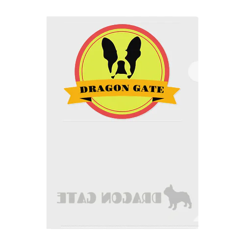 DRAGON GATE goods Clear File Folder