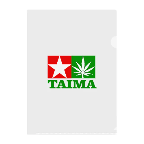 TAIMA 大麻 大麻草 マリファナ cannabis marijuana Clear File Folder