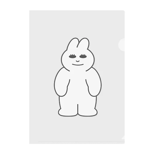 babumi usagi Clear File Folder