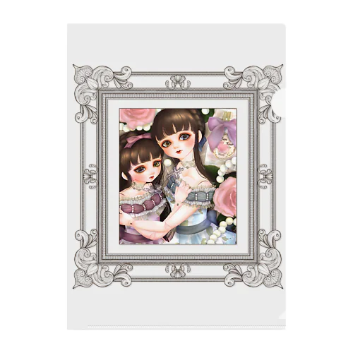 dolls-001 Clear File Folder