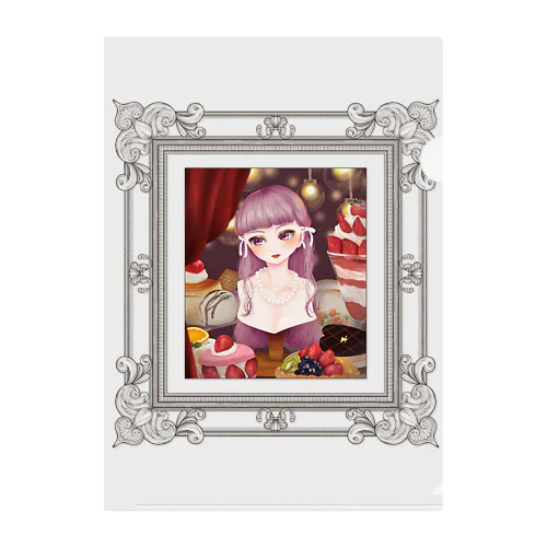 dolls-003 Clear File Folder