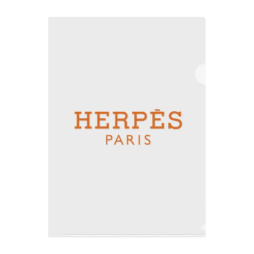 HERPES-ヘルペス- Clear File Folder