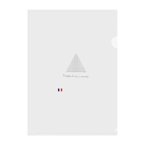 フランス ルーブル美術館 クリアファイル 2枚】の通販 by