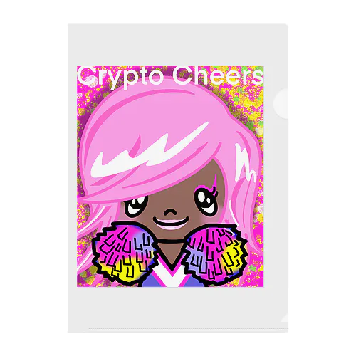 Crypto Cheers１ Clear File Folder