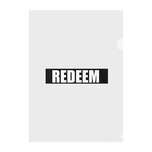 REDEEM GOODS クリアファイル