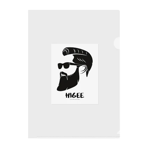 HiGee クリアファイル