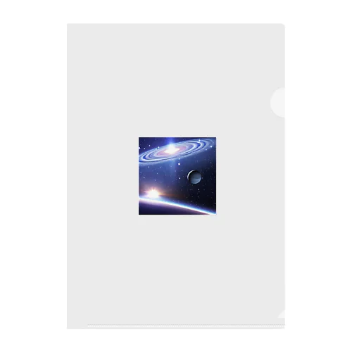 宇宙銀河 Clear File Folder