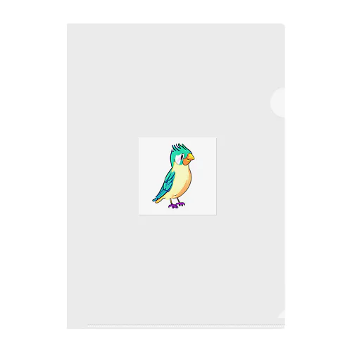 bird Clear File Folder