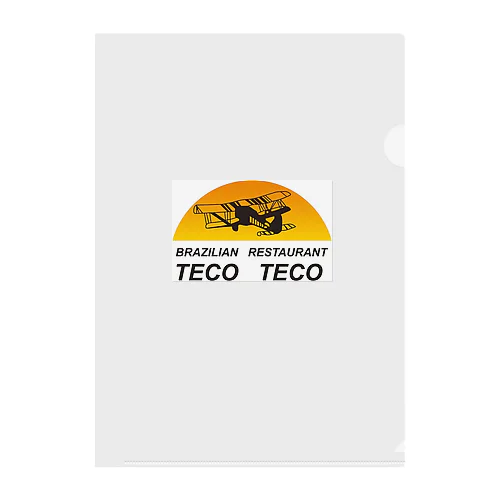 BRAZILIAN RESTAURANT TECO-TECO Clear File Folder