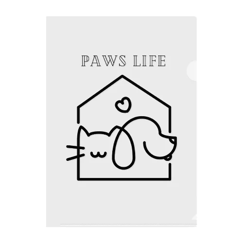 PAWS LIFE クリアファイル