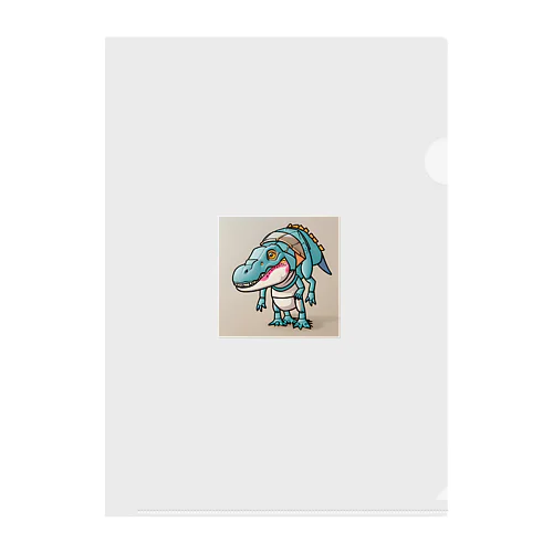 T-Rexアリゲーター Clear File Folder