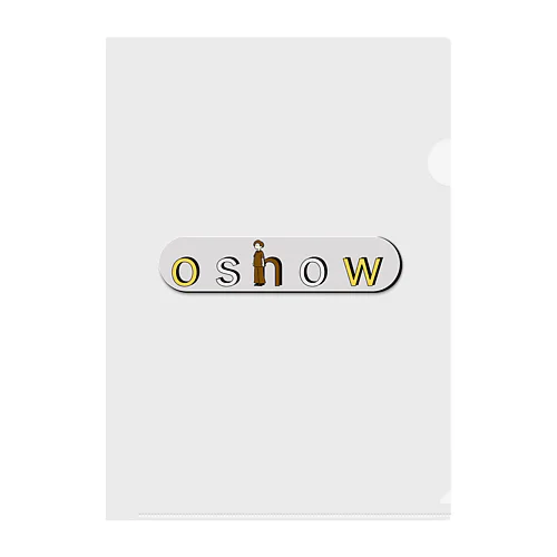 oshowシリーズ#4 クリアファイル