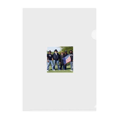 American gangers Clear File Folder