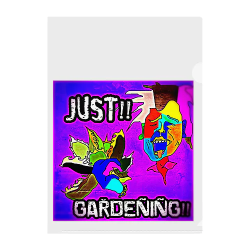 JUST!!GARDENING!! クリアファイル