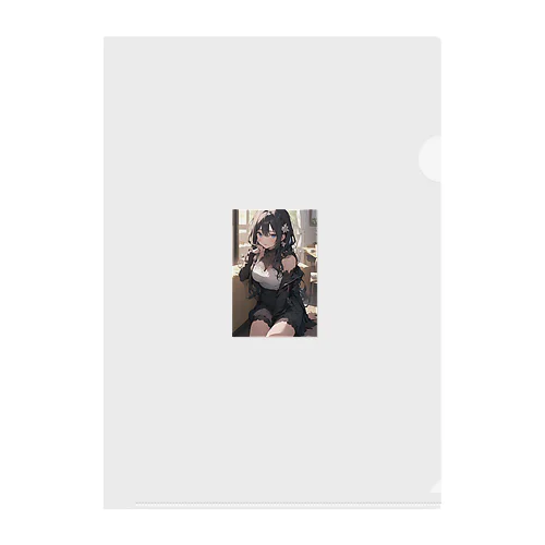 オリジナルAIイラスト Clear File Folder