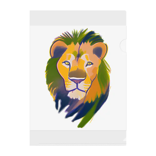 ライオンシリーズ クリアファイル