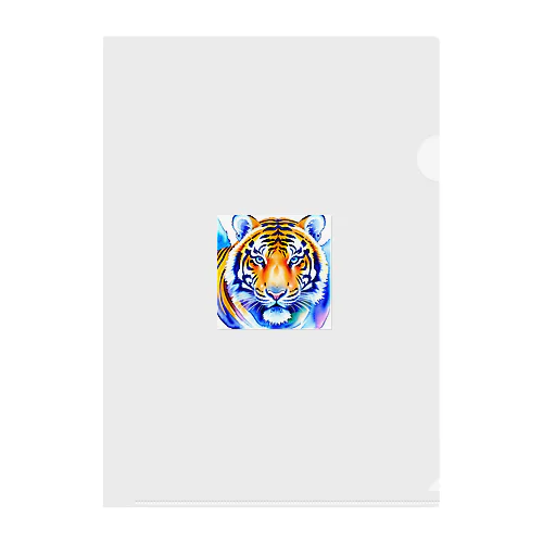 ワイルドな虎🐯 Clear File Folder