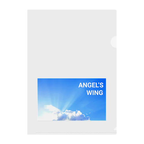 天使の羽！ ANGEL’S  WING Clear File Folder