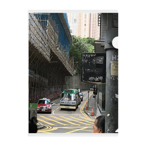 HONG KONG CENTRAL  Clear File Folder