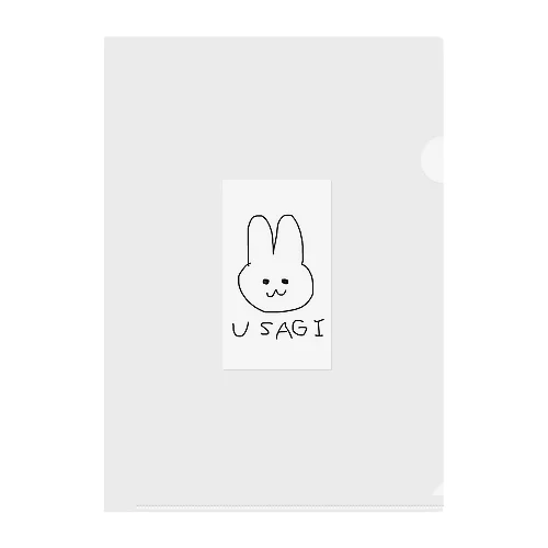 USAGI Clear File Folder