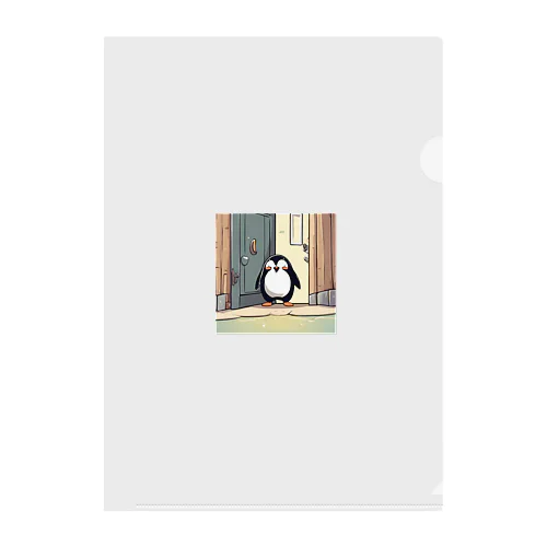 あっ…どうもペンギンです Clear File Folder