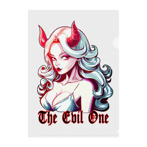 the Evil One　美しき悪魔 クリアファイル