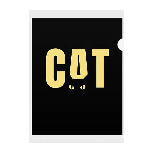 CAT Clear File Folder