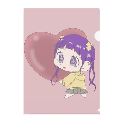 女の子 りんちゃん Clear File Folder