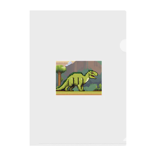 恐竜⑭ Clear File Folder