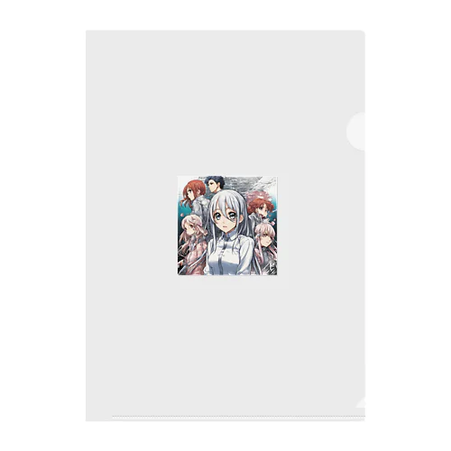 美少女リーダーグッズ Clear File Folder