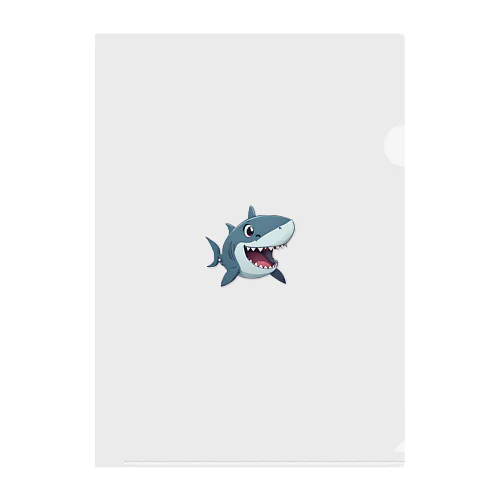 かわいい鮫 Clear File Folder