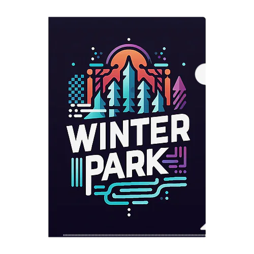 【WINTER PARK】VOL.01 クリアファイル