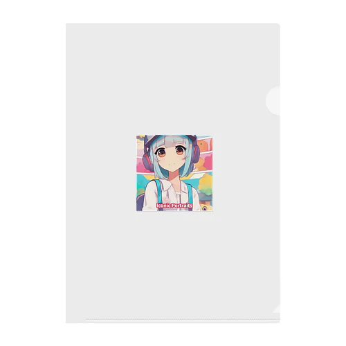 季節をテーマにした美しいイラスト Clear File Folder