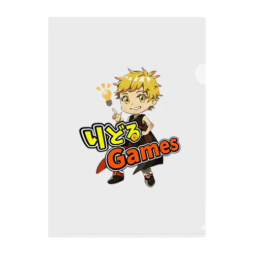 りどるGamesグッズ Clear File Folder