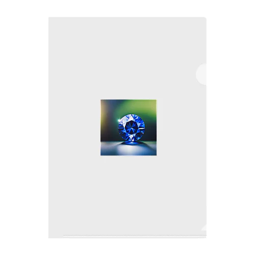 サファイヤの輝き Clear File Folder