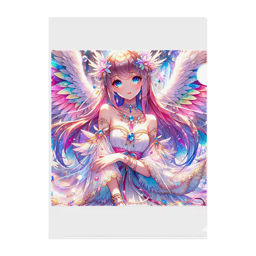 Celestial Angel Clear File Folder