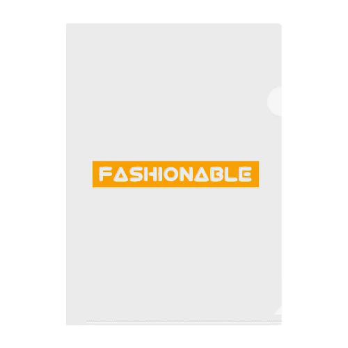 Fashionable クリアファイル