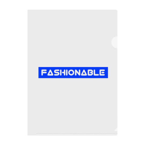 Fashionable クリアファイル