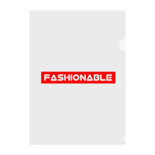 Fashionable Clear File Folder