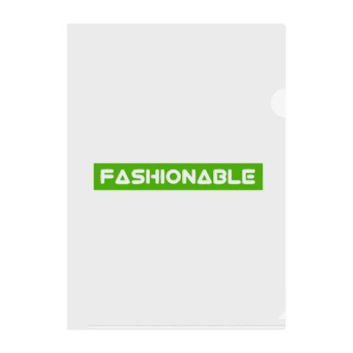 Fashionable Clear File Folder