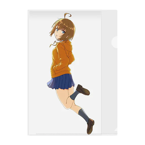 saki Clear File Folder