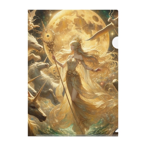 女神 Clear File Folder