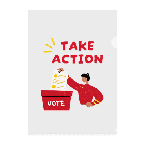 Take Action クリアファイル