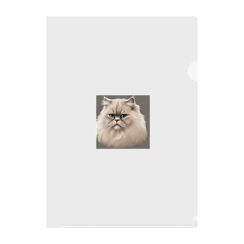 ペルシャキャット（Persian Cat） クリアファイル
