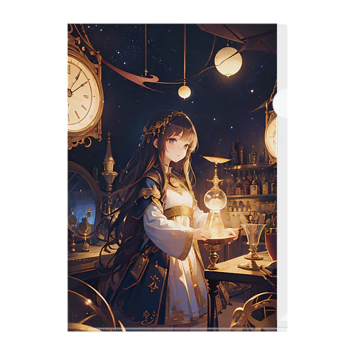 Galaxy Lab Journey  〜果てしなき未知への探究の旅〜　No.3 「銀河研 薬学班」 Clear File Folder