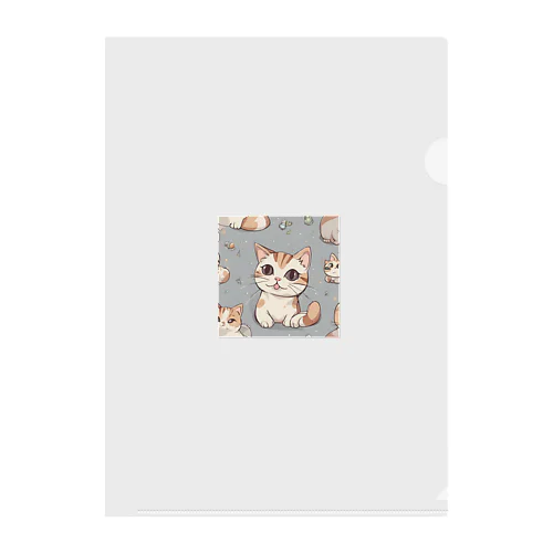 ねこみけちゃん Clear File Folder