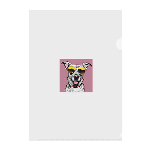 ダンディーDOG Clear File Folder