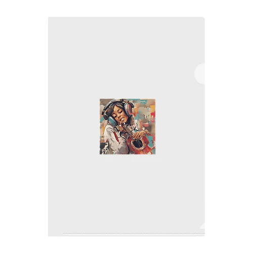 Mevio ロックウーメン Clear File Folder