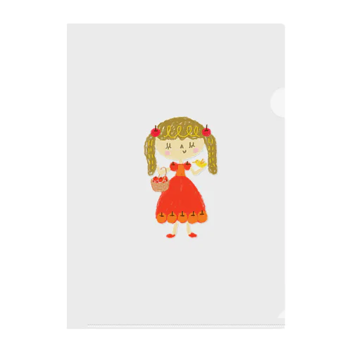 Apple Princess りんごちゃん クリアファイル