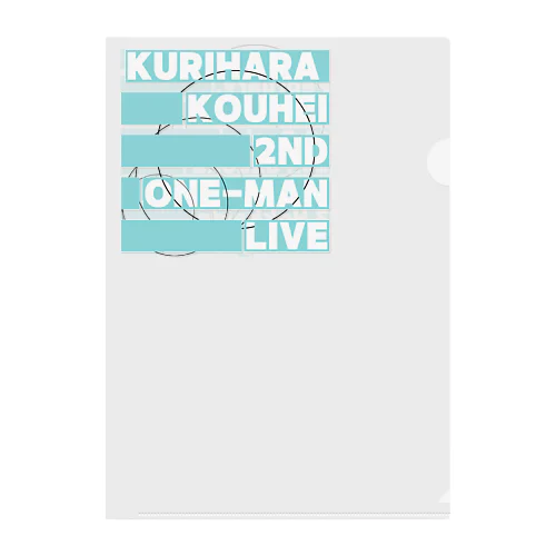 2nd one-man LIVE 限定 クリアファイル Clear File Folder